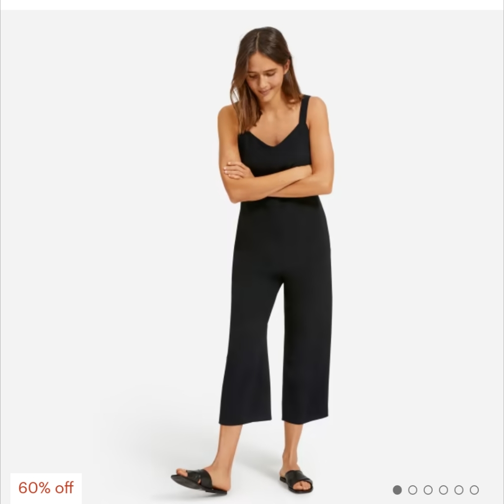 Everlane Japanese GoWeave Slip Jumpsuit size 0